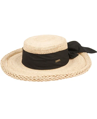 Angela & William Women's Beach Sun Straw Floppy Hat