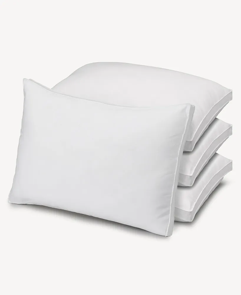 Ella Jayne Gusseted Soft Plush Down Alternative Stomach Sleeper Pillow, Queen