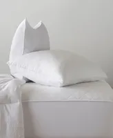 Ella Jayne Signature Plush Allergy-Resistant Medium Density Down Alternative Pillow, King - Set of 2