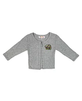 Mixed Up Clothing Baby Girls Elephant Patch Cardigan