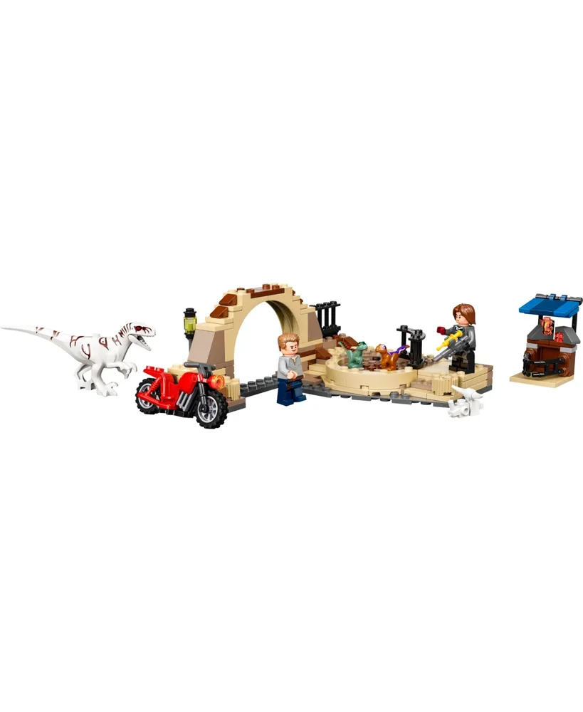 Lego Jurassic World Atrociraptor Dinosaur: Bike Chase 76945 Building Set, 169 Pieces