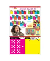 Animals Count 0-31 Learning Set, 32 Pieces