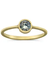 Giani Bernini Cubic Zirconia Bezel Ring, Created for Macy's