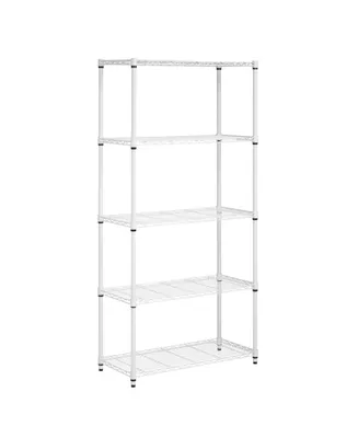 Heavy Duty 5 Tier Adjustable Shelving Unit