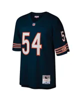 Men's Mitchell & Ness Brian Urlacher Navy Chicago Bears Retired Player Legacy Replica Jersey