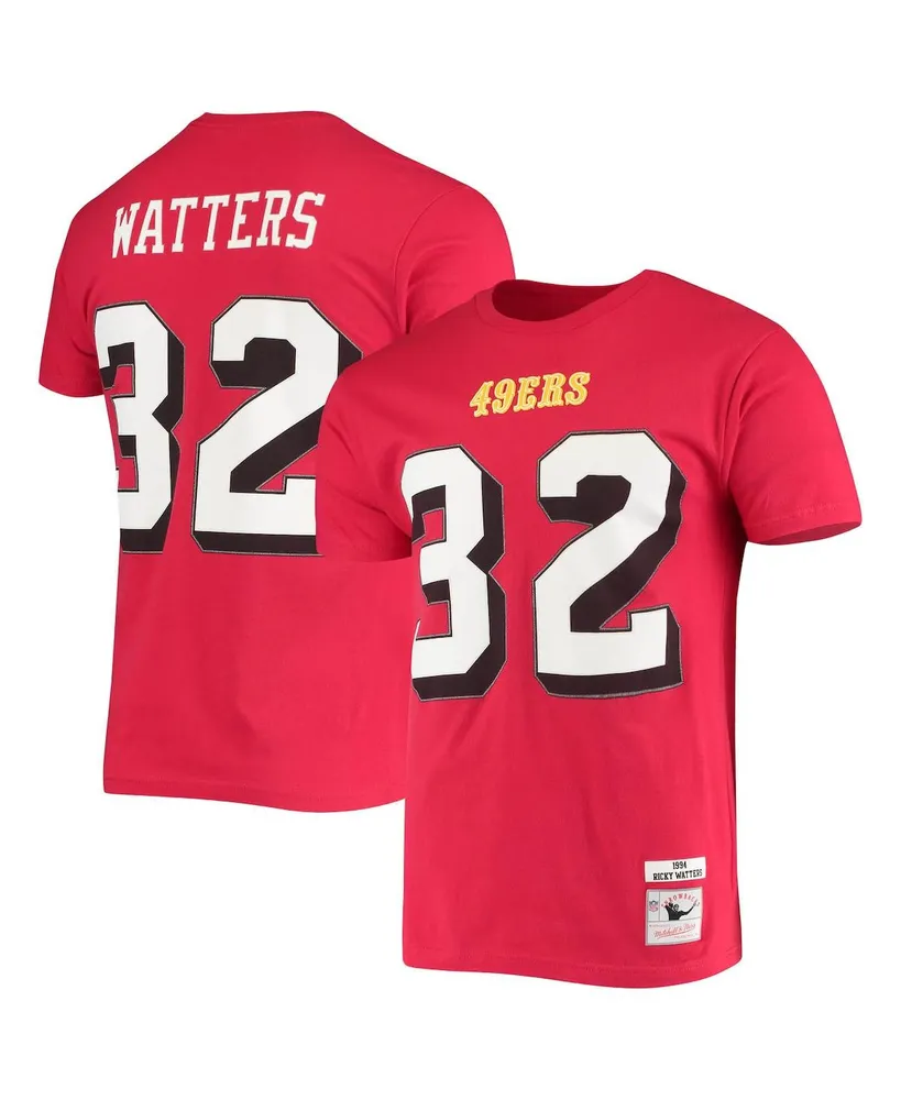 Lids Joe Montana San Francisco 49ers Mitchell & Ness Throwback Retired  Player Name Number Long Sleeve Top - Scarlet