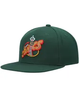 Men's Mitchell & Ness Green Seattle SuperSonics Hardwood Classics Team Ground 2.0 Snapback Hat