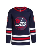 Men's adidas Mark Scheifele Navy Winnipeg Jets 2021/22 Alternate Authentic Pro Player Jersey