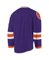 Men's Purple, Orange Halifax Thunderbirds Replica Jersey