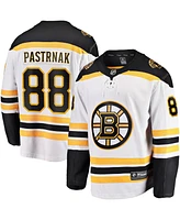 Men's Fanatics David Pastrnak White Boston Bruins Away Premier Breakaway Player Jersey