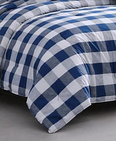 Closeout! Wrangler Bison Plaid 3 piece Comforter Set