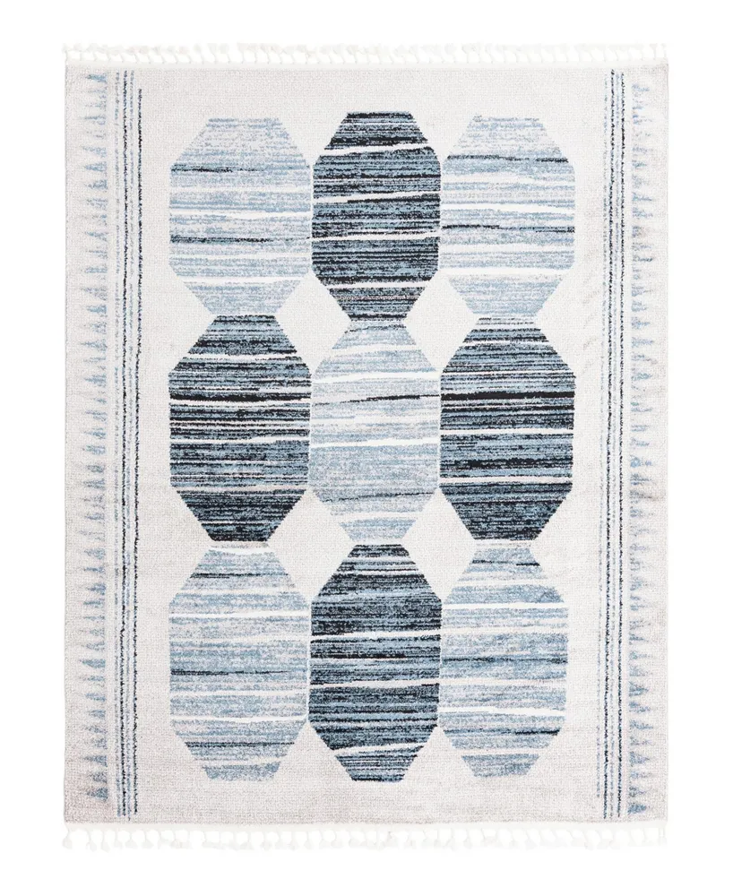 Bayshore Home Porthos POR07 7'10" x 10' Area Rug