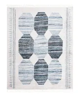 Bayshore Home Porthos POR07 7'10" x 10' Area Rug