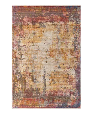 Closeout! Bayshore Home High-Low Pile Iyer IYE06 5'3" x 7'9" Area Rug