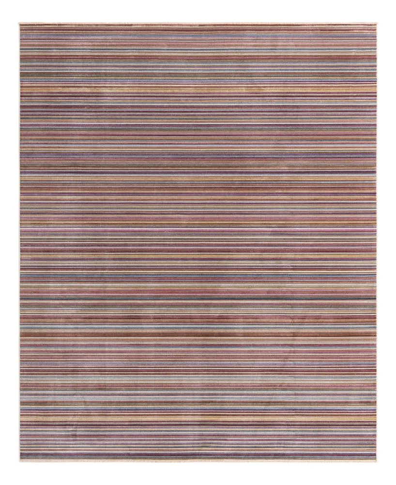 Closeout! Bayshore Home High-Low Pile Iyer IYE11 7'10" x 9'8" Area Rug