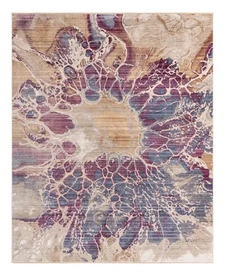 Closeout! Bayshore Home High-Low Pile Iyer IYE12 7'10" x 9'8" Area Rug