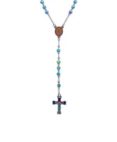 Steeltime Men's Ion Plating Stainless Steel Rosary Necklaces