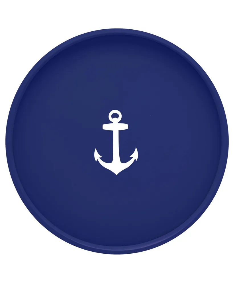 Pastimes 14" Round Anchor Serving Tray