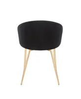 Lumisource Claire Contemporary Glam Chair