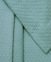 Superior 100% Cotton Diamond Solitaire All-Season -Piece Coverlet Set
