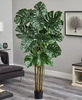 Monstera Artificial Tree, 6'