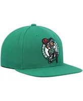 Men's Mitchell & Ness Kelly Green Boston Celtics Ground 2.0 Snapback Hat