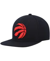 Men's Mitchell & Ness Black Toronto Raptors Ground 2.0 Snapback Hat