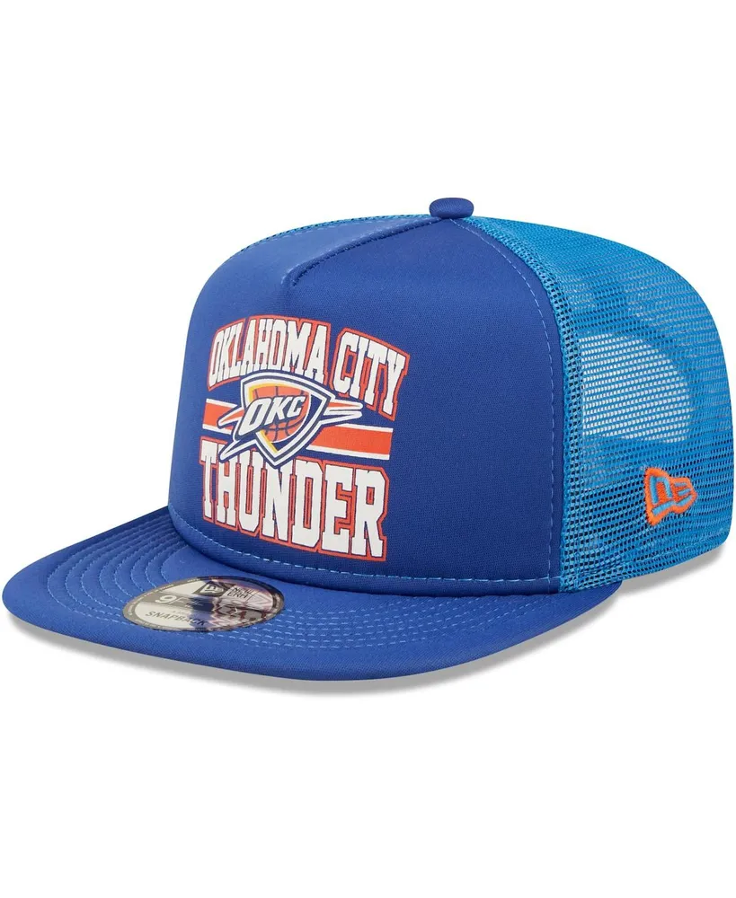 New Era Men's Oklahoma City Thunder 2023 NBA Draft 9FIFTY Adjustable Snapback Hat, Blue