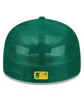 Men's New Era Green Oakland Athletics 2022 Batting Practice Low Profile 59FIFTY Fitted Hat