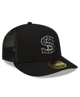 Men's New Era Black Chicago White Sox 2022 Batting Practice Team Low Profile 59FIFTY Fitted Hat