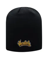 Men's Top of the World Black Idaho Vandals Core Knit Beanie