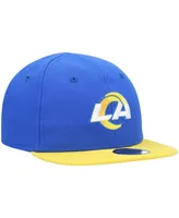 Boys and Girls Infant New Era Royal, Gold Los Angeles Rams My 1st 9FIFTY Adjustable Hat