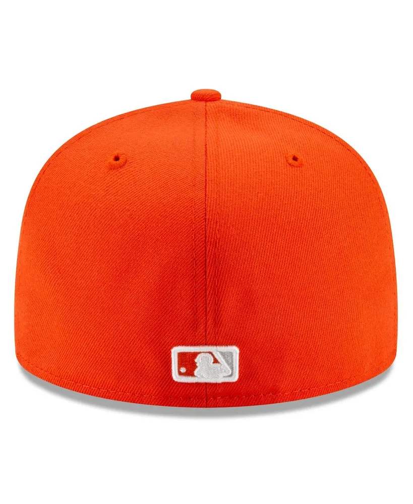 Men's New Era Orange San Francisco Giants City Connect 59FIFTY Fitted Hat