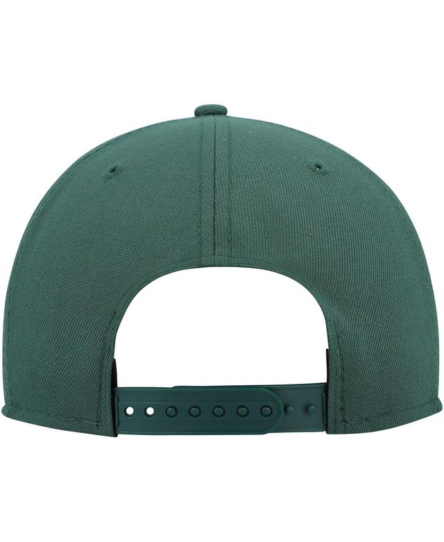 Boys and Big Girls New Era Hunter Green Milwaukee Bucks 2021 Nba Finals Champions On The Court 9FIFTY Snapback Hat