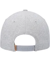 Men's tentree Heathered Gray Logo Altitude Snapback Hat