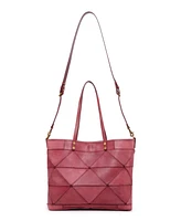 Old Trend Women's Genuine Leather Prism Tote Bag