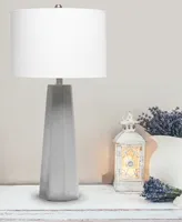 Lalia Home Concrete Pillar Table Lamp