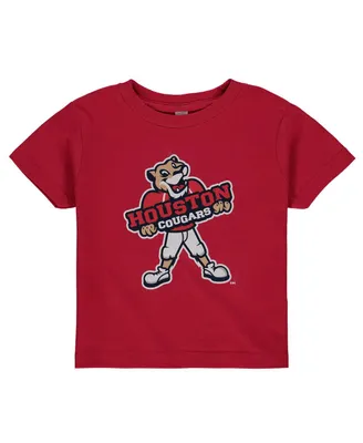 Toddler Unisex Red Houston Cougars Big Logo T-shirt