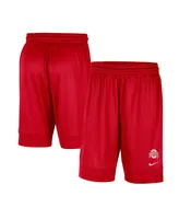 Men's Nike Scarlet Ohio State Buckeyes Fast Break Team Performance Shorts