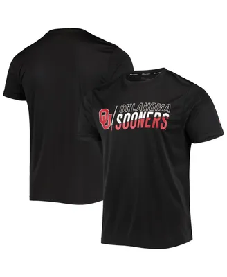 Men's Champion Oklahoma Sooners Slash Stack T-shirt