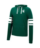 Men's Colosseum Green Michigan State Spartans Lebowski Hoodie Long Sleeve T-shirt