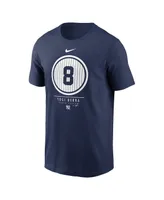 Men's Nike Yogi Berra Navy New York Yankees Locker Room T-shirt