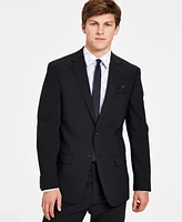 Bar Iii Men's Skinny Fit Wrinkle-Resistant Wool-Blend Suit Separate Jacket, Created for Macy's