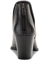 Sun + Stone Women's Elizaa Notched Pointed Toe Dress Booties, Created for Macy's