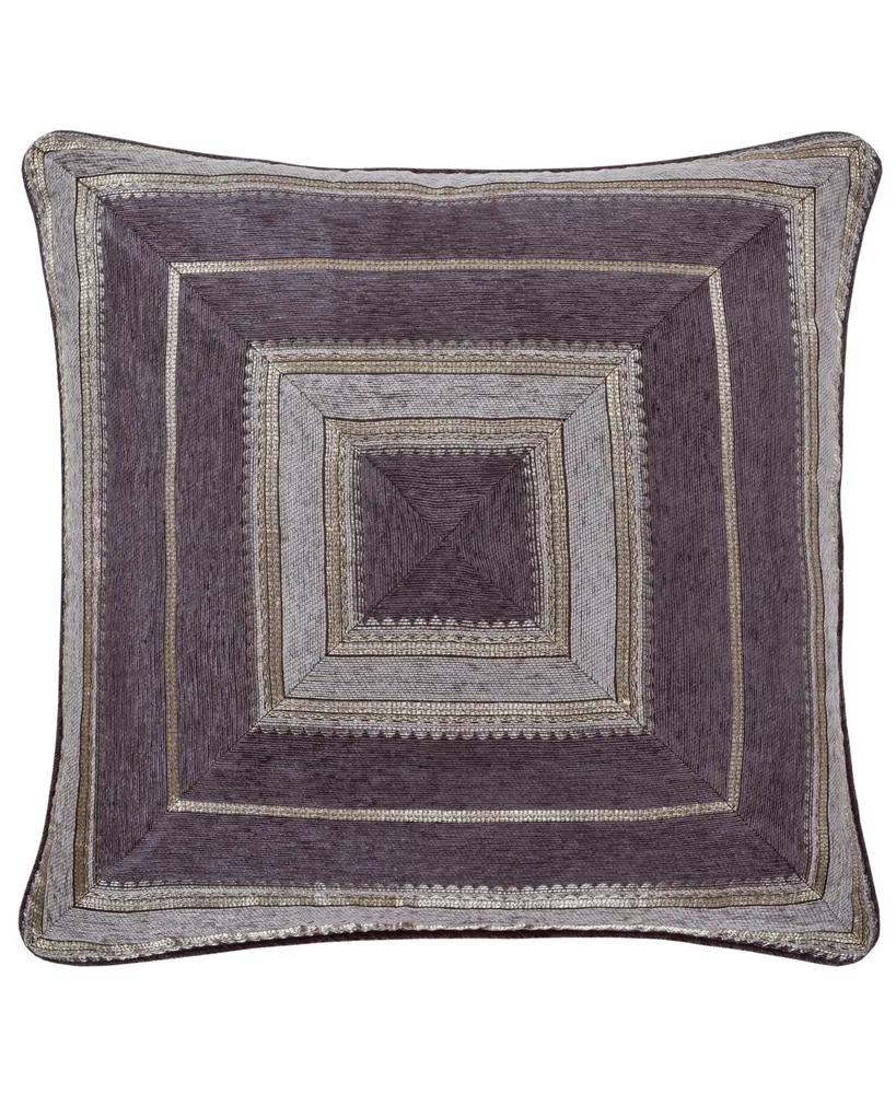 J. Queen New York Luciana 18 Square Throw Pillow in Beige