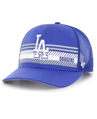Men's '47 Royal Los Angeles Dodgers Cumberland Trucker Snapback Hat