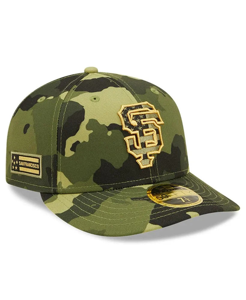 Men's New Era Camo San Francisco Giants Trucker 9TWENTY Snapback Hat