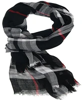 Fraas Women's Signature Plaid Lightweight Evening Wrap