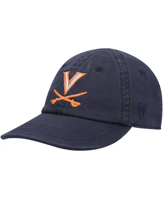 Boys and Girls Infant Top of the World Navy Virginia Cavaliers Mini Me Team Adjustable Hat