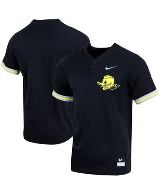 Men's Nike Oregon Ducks Replica Two-Button Baseball Jersey